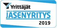 Logo Suomen Yrittäjät jäsenyritys 2019